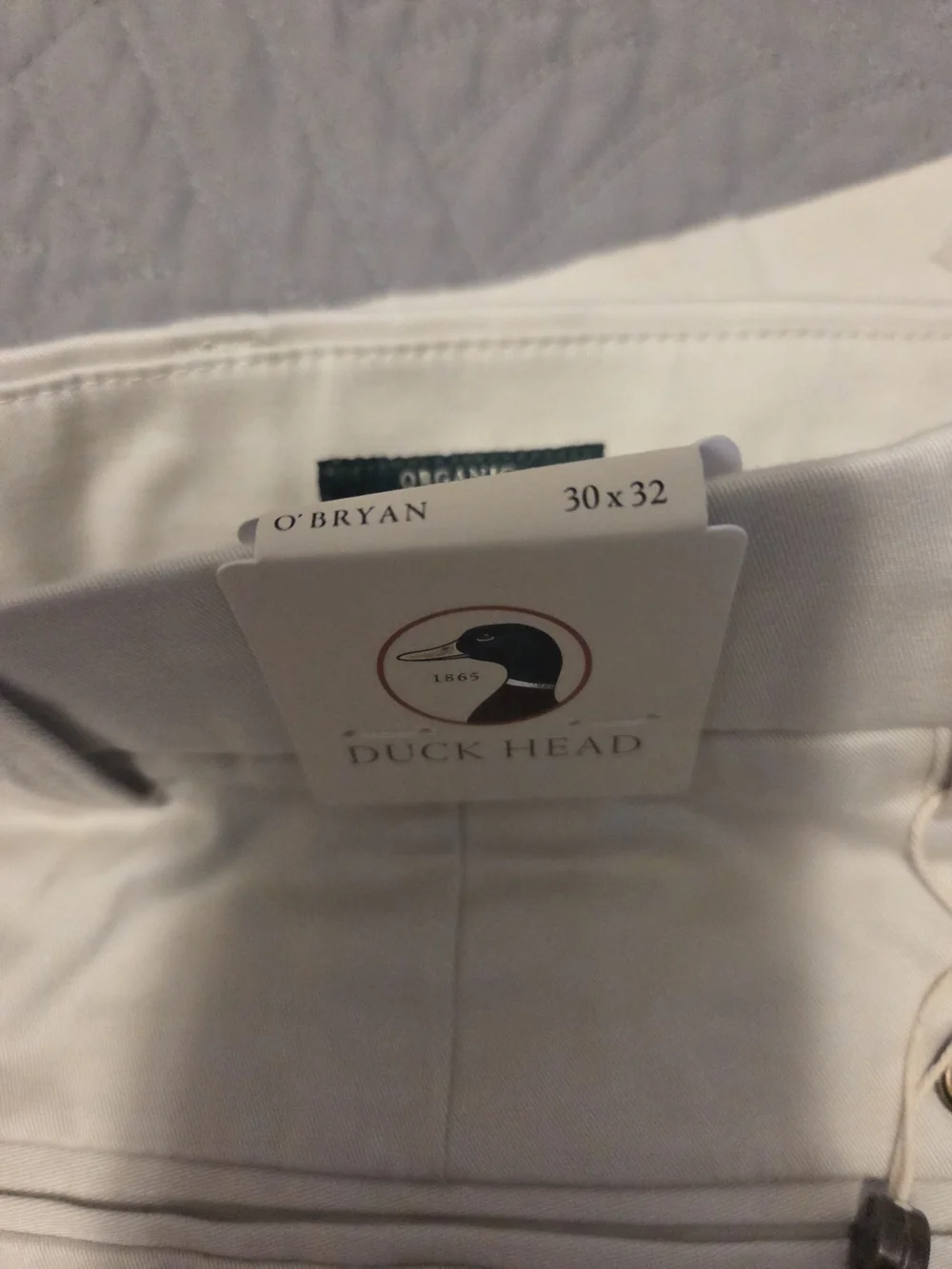 Duck Head Men's O'Bryan Classic Fit 30x32 - Stone